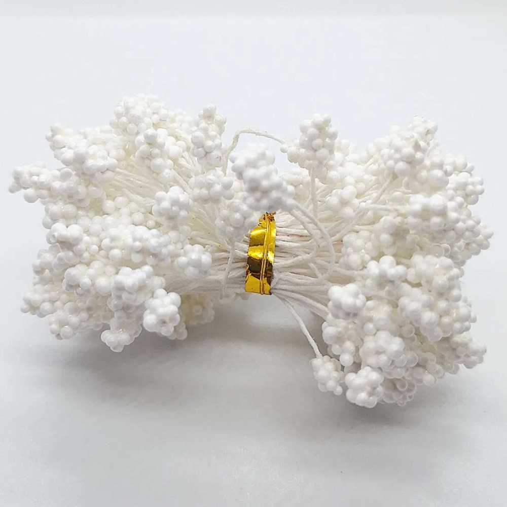 800pcs 5mm/0.19inch Artificial Foam Flowers Stamen Party Decoration Wedding Decoration Flores Artificiale Dec Flower Wall